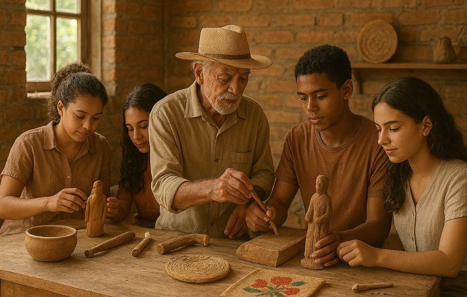 A importância do artesanato na construção da identidade local