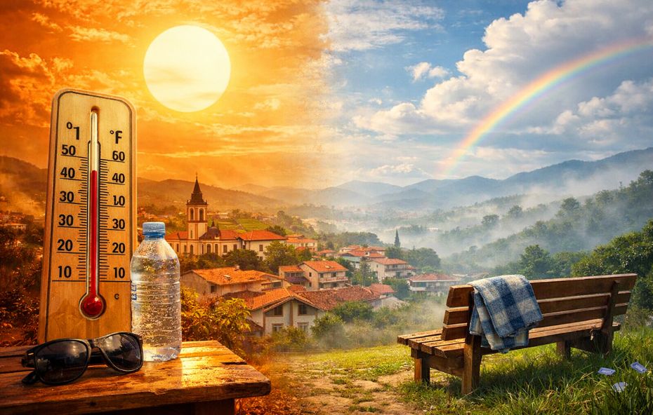 Ipiabas enfrenta onda de calor e alívio só no fim de semana