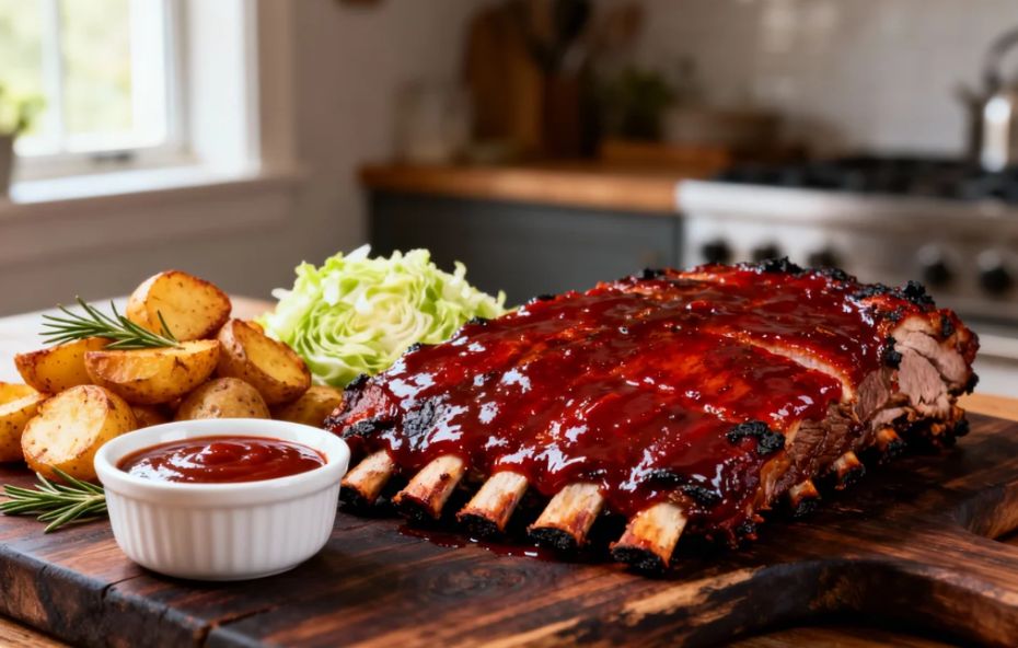 Costelinha com Molho Barbecue: A Versão do Chef
