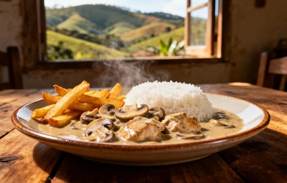 Strogonoff de Frango